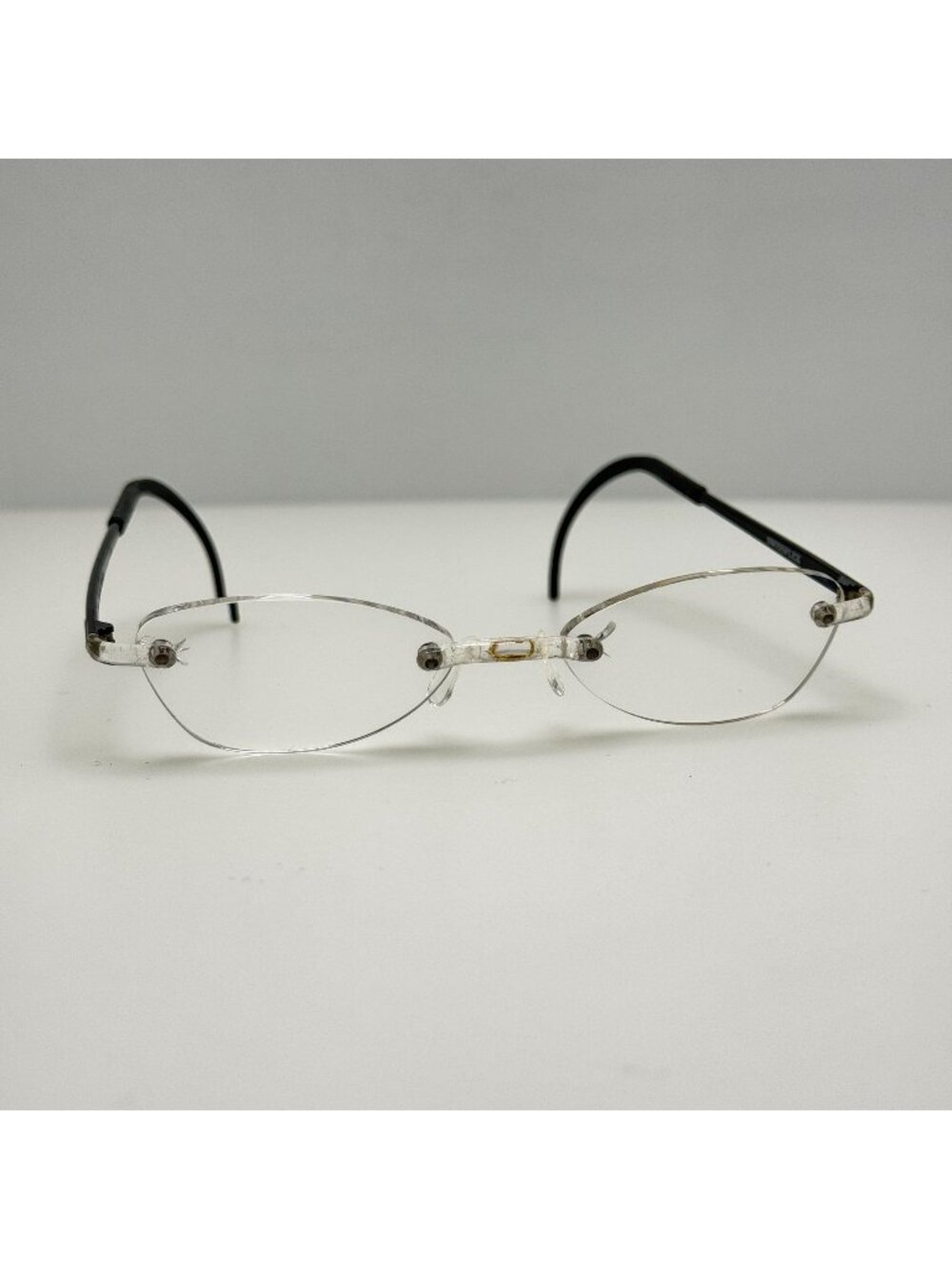Swissflex Eye Glasses Eyeglasses Frames Black Swiss Made